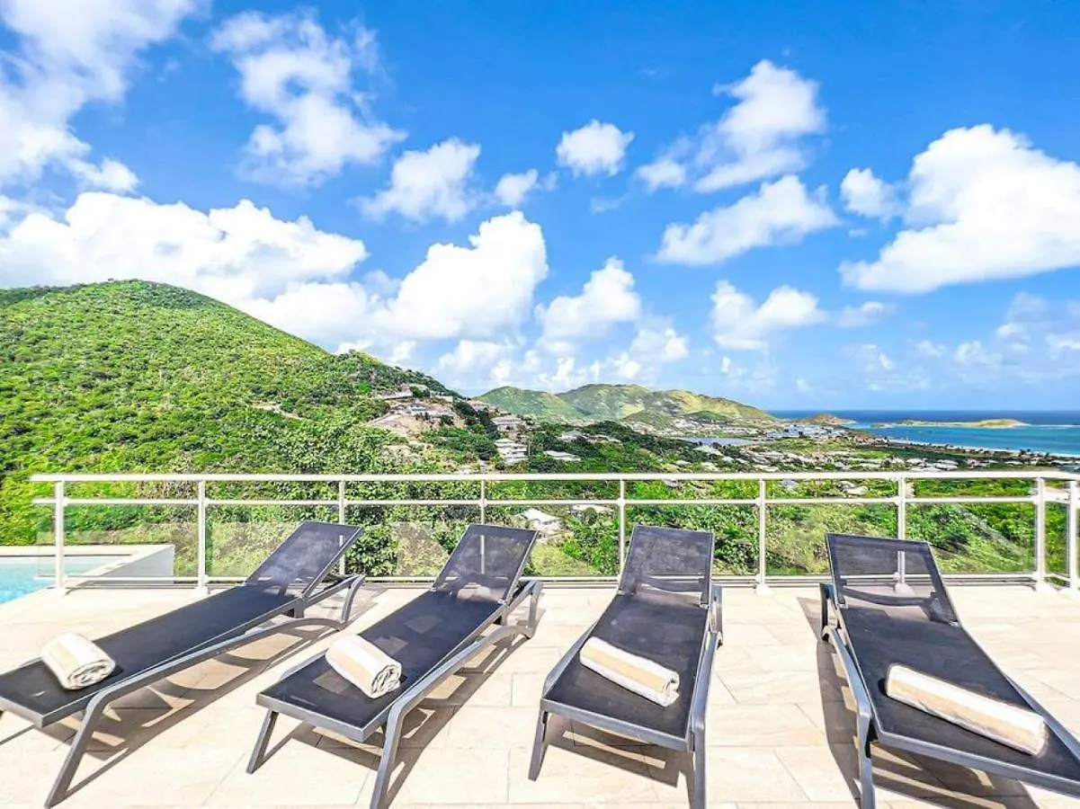 Villa Azur, Panoramic View Of Ориент-Бэй 0*,  Сен-Мартен/Синт-Мартен